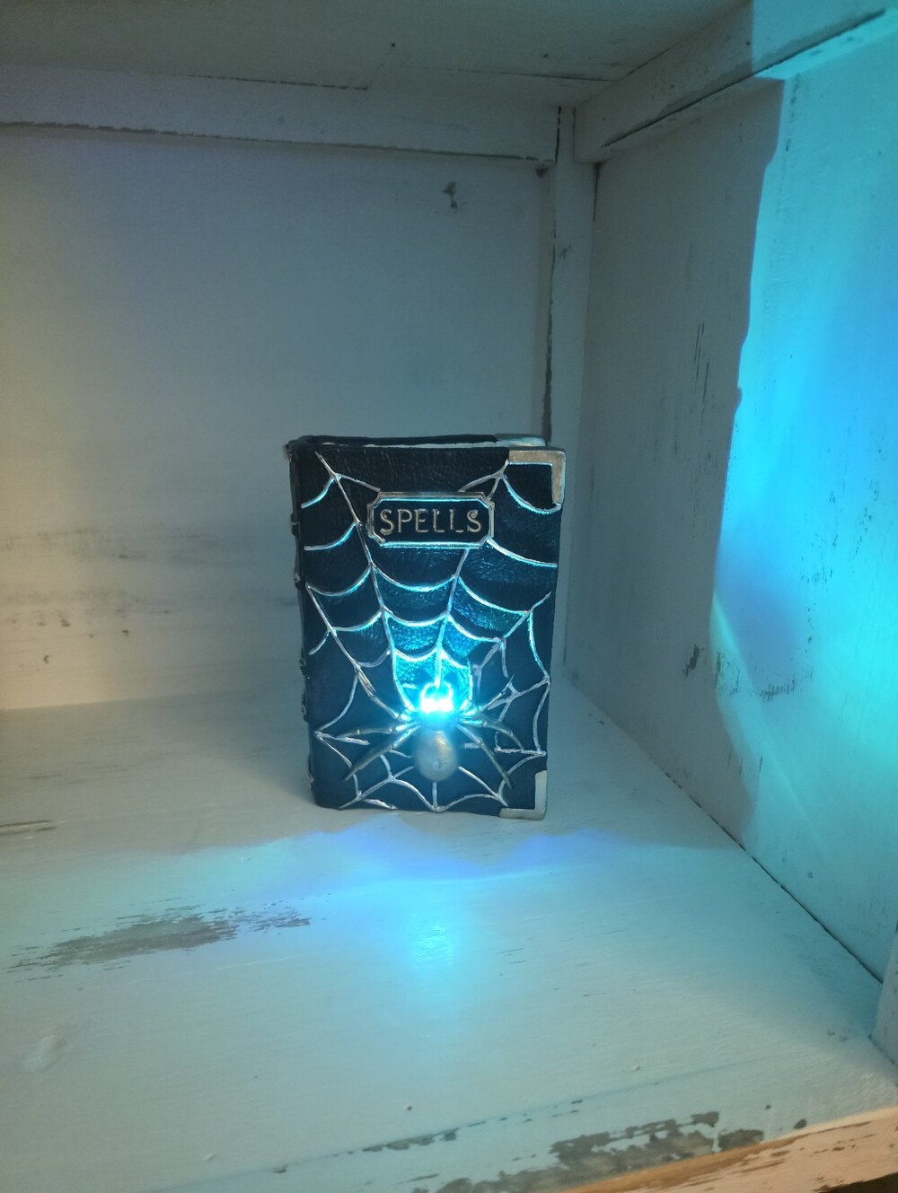Spells Decorative Book Light Up - Black